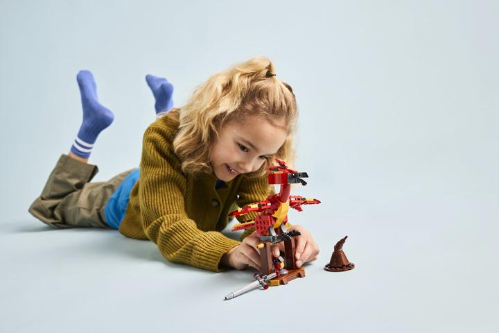 Produktbild LEGO Fawkes: Dumbledores Phönix (76448)