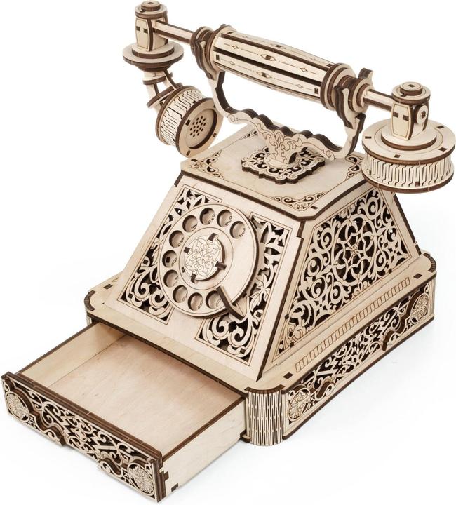 Produktbild Eco Wood Art Retro Telefon - 3D Holzbausatz