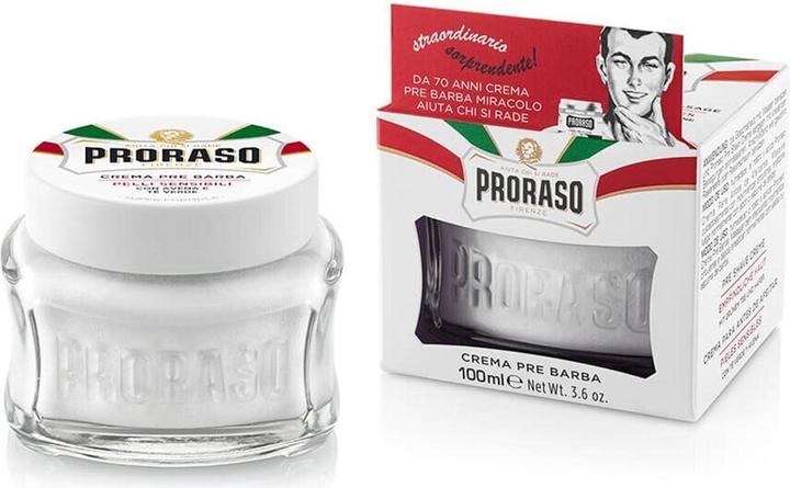 Proraso Crème de pré rasage blanche (100 ml)