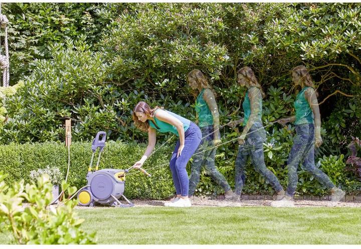 Actual product image Hozelock Auto Reel Mobile 100-100-488 35 m 1 pc. Garden hose reel (35 m)