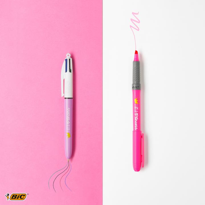 Produktbild Bic Briefpapier Box Prinzessin (Weiss, Lila, Pink, Rosa, 1 x)