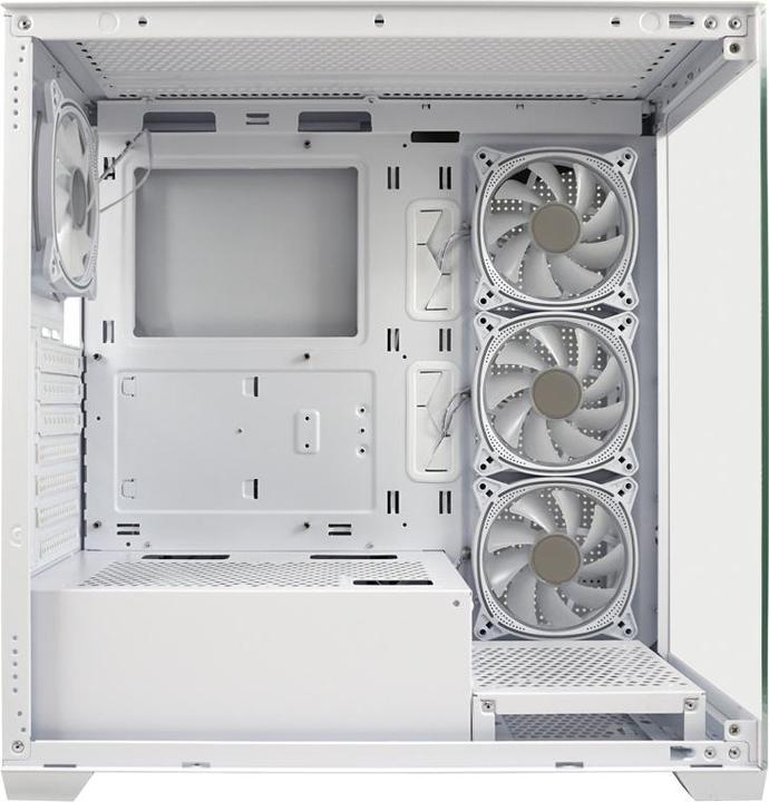 Produktbild LC-Power Gehï¿½use Gaming LC-715W-ON Seamless Pale X (Mini-ITX)