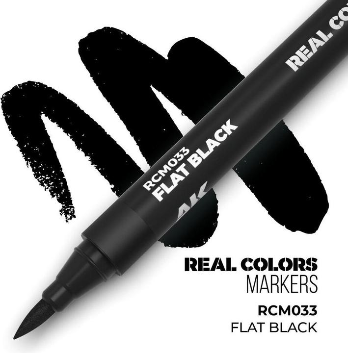 Immagine prodotto AK Interactive Marchio Real Colors Tariffa Flat Nero