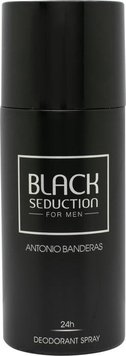 Antonio Banderas Seduction In Black deodorant spray 150ml (Spray, 150 ml)