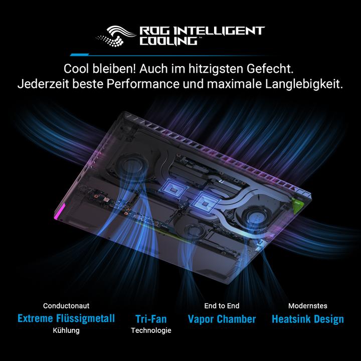Produktbild ASUS ROG Strix G16 RTX 5070 Ti (16", 1000 GB, 32 GB, DE)