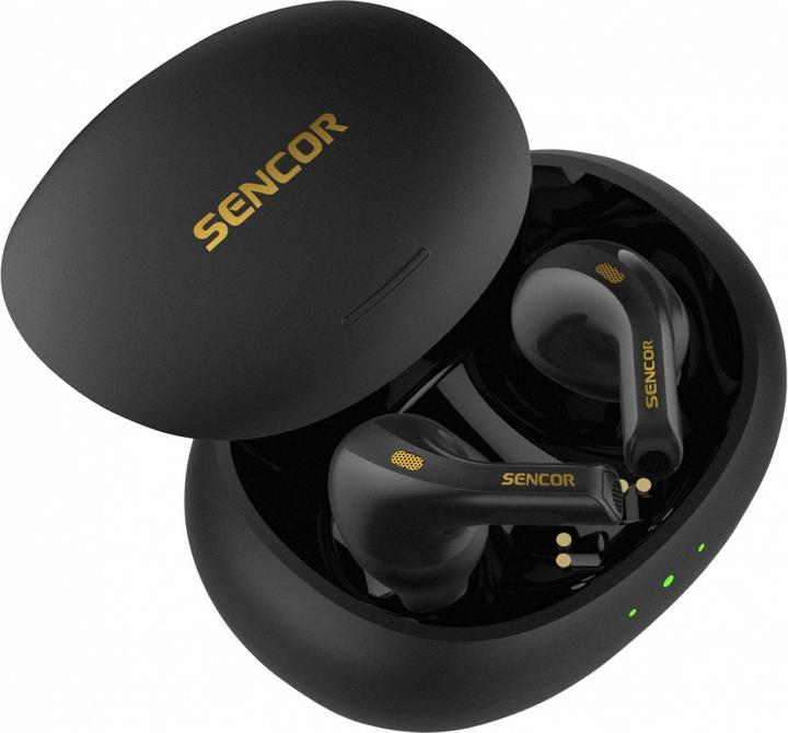 Produktbild Sencor Bluetooth-Kopfhörer SEP 560BT BK, BT 5.3, Zeit (ANC, 6 h, Kabellos)