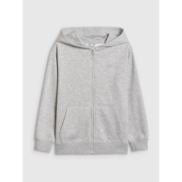 Produktbild 4F Mädchen-Sweatshirt mit Reissverschluss und Kapuze (140)