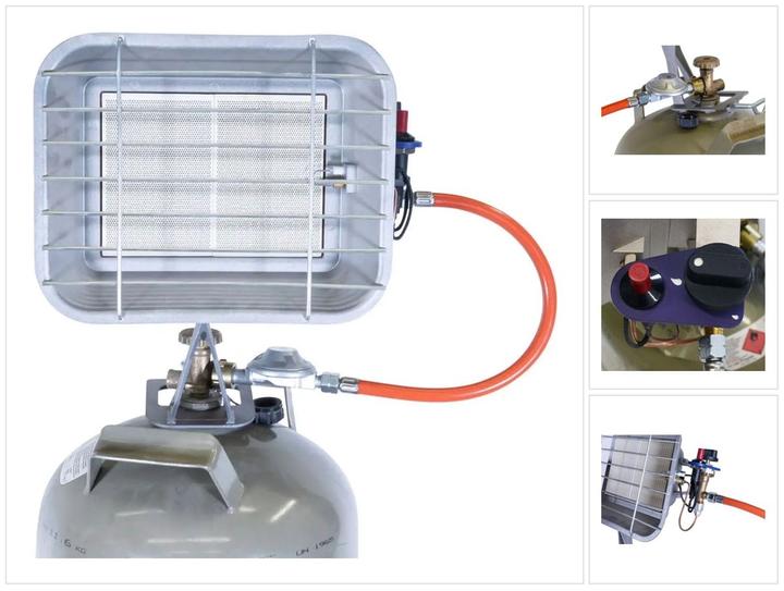 Produktbild Güde Gasheizstrahler GHS 4200 Piezo (4400 W)