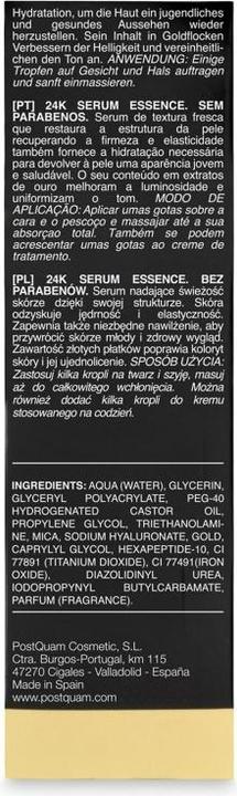 Produktbild Postquam Luxus 24 k Essenz Serum 30 ml (30 ml)