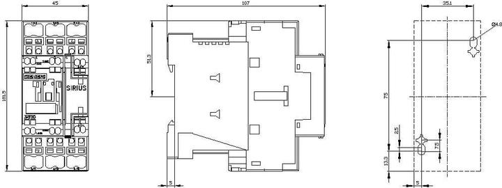 Produktbild Siemens 3RT2025-2XB40-0LA2