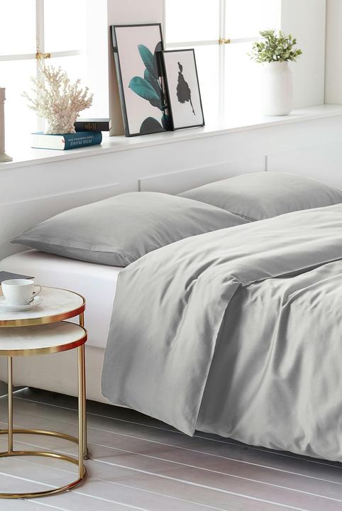 Actual product image Living Home Uni Satin II (Duvet cover, 160 x 210 cm)