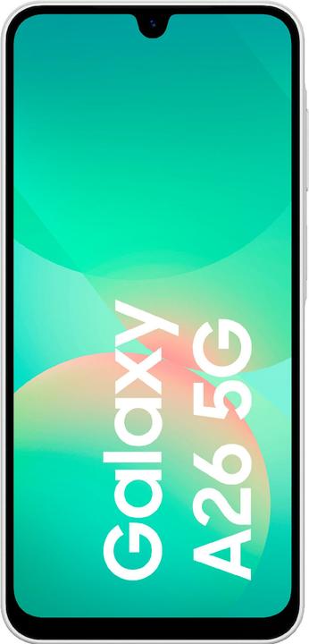 Produktbild Samsung Galaxy A26 (256 GB, White, 6.70", Dual SIM, 5G)