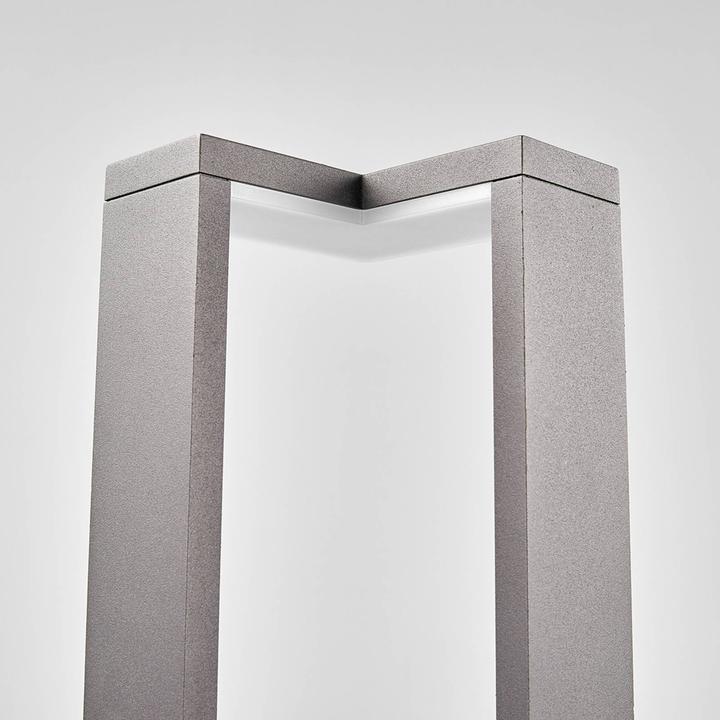 Actual product image Lucande Jeny outdoor garden light Graphite/White (650 lm, IP54)