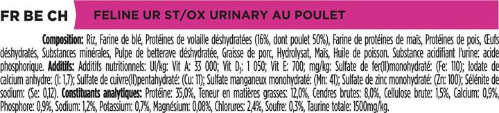 Produktbild Purina ONE PPVD UR St/Ox Urinary Chkn Cat1.5kg (Adult, 1 Stk., 1500 g)