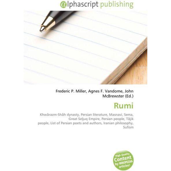 Rumi, Fachbücher von Agnes F. Vandome, John McBrewster, Frederic P. Miller