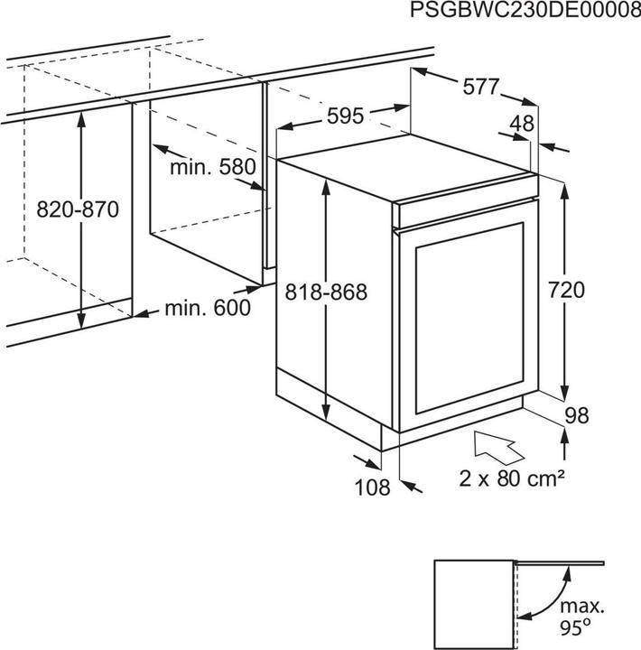 Image du produit AEG NSW8D826GT