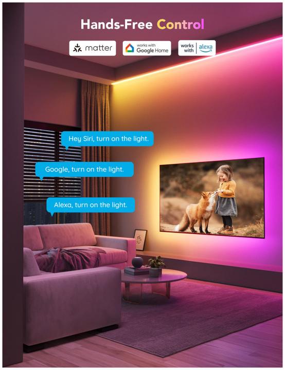 Actual product image Govee Light M1 (RGBIC, 200 cm, Indoor)