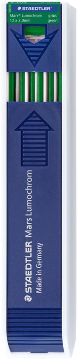 Produktbild Staedtler Mars Lumochrom 204 Zeichenmine, Einzelprodukt, grün (2 mm, HB, 12 x)
