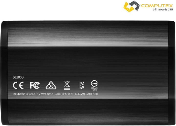Image du produit Adata SE800 1000 Go Noir (1 To)