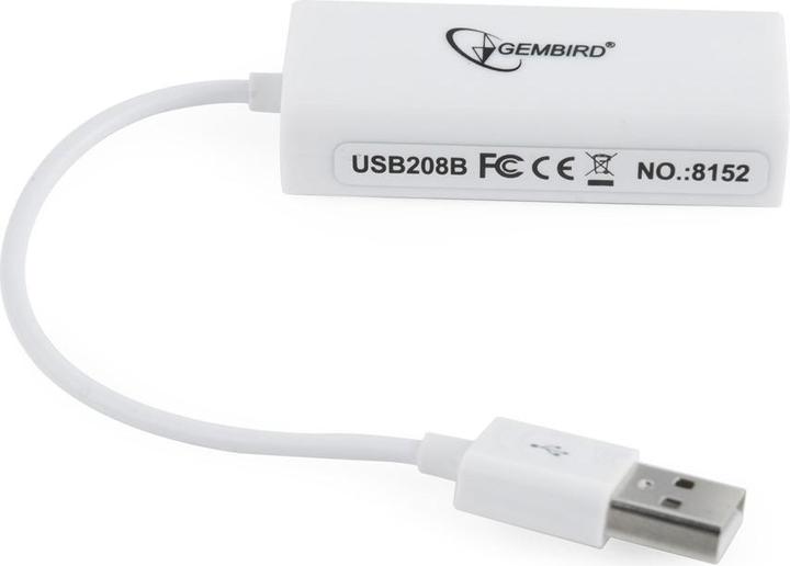 Produktbild Gembird NIC-U2-02 (USB, RJ45 (1x))