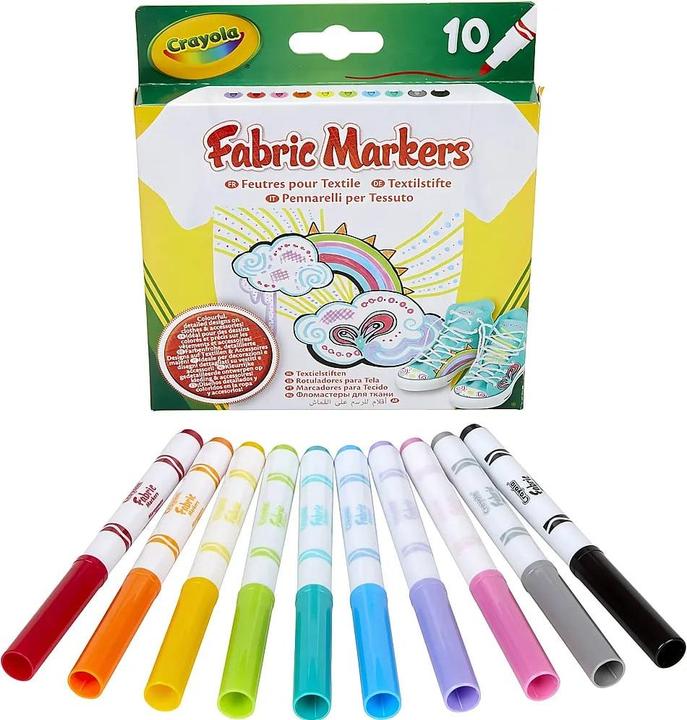 Actual product image Crayola Fabric marker (10x)
