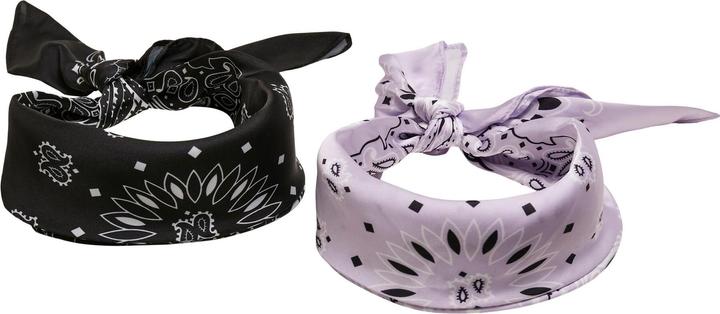 Actual product image Urban Classics Satin Bandana 2-Pack