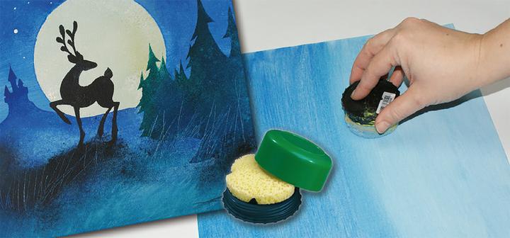 Actual product image Läufer Sponge in a tin