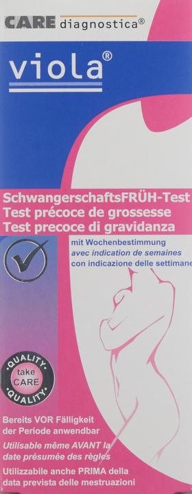 Produktbild Viola Schwangerschaftsfrühtest (1x)