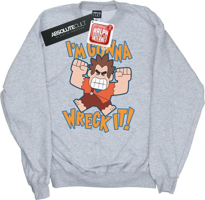 Image du produit Disney - Sweat WRECK IT RALPH I'M GONNA WRECK IT - Fille (116)