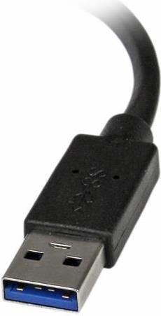 Actual product image StarTech Slim USB 3.0 VGA Video Adapter (USB-B, USB-A, 1 Ports)