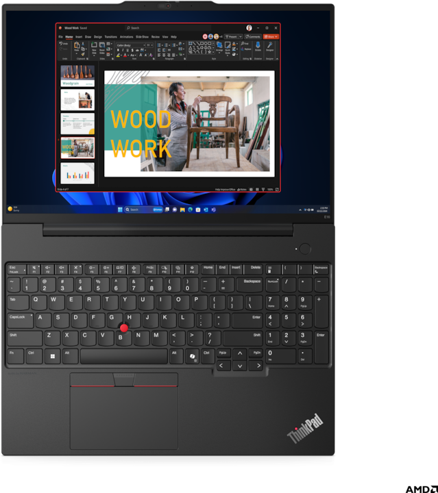 Image du produit Lenovo ThinkPad E16 Gen 2 (16", AMD Ryzen 5 7535HS, 16 Go, 512 Go, CH)