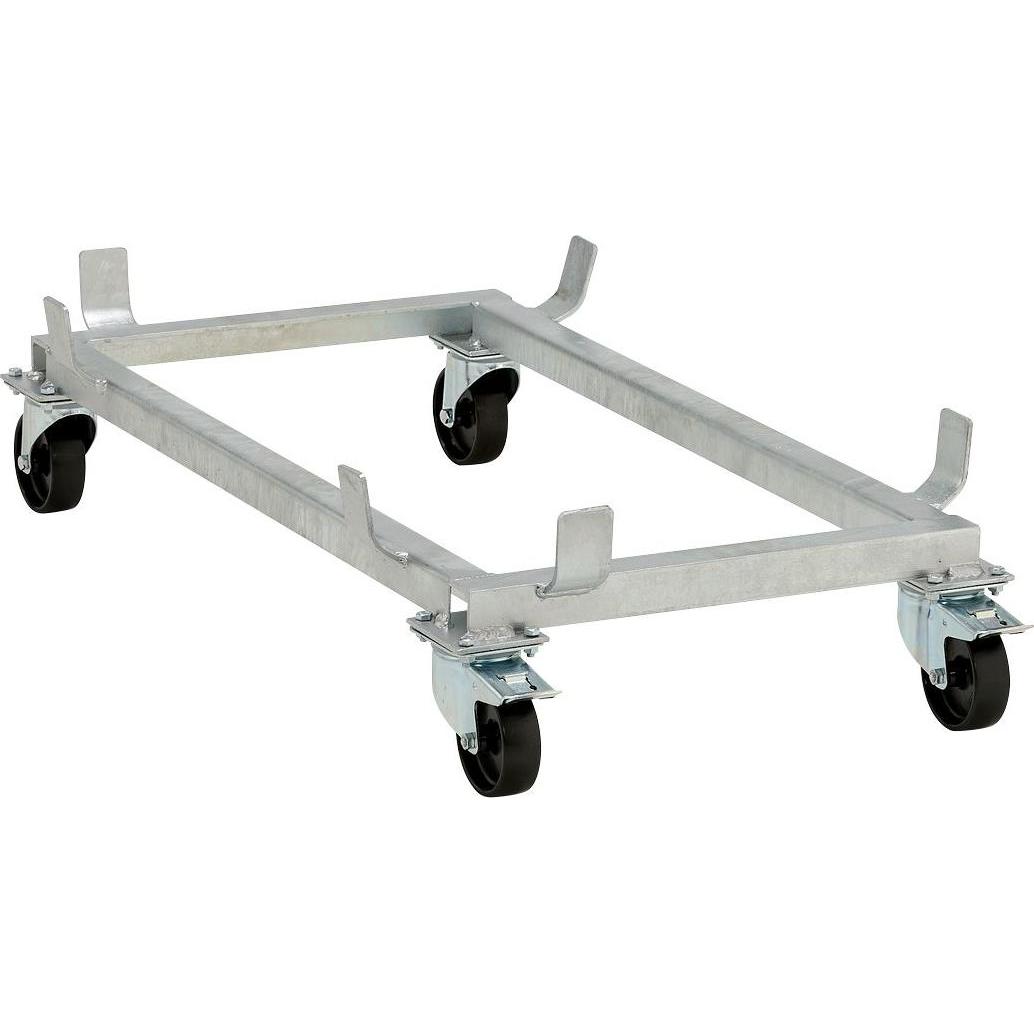 Cemo, Carrello di trasporto, Telaio per contenitore rettangolare in PRFV