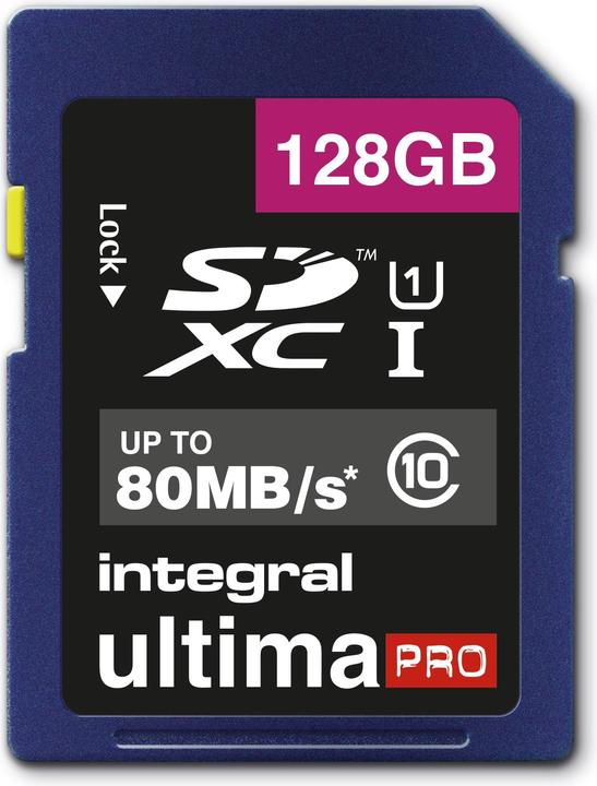Produktbild SDXC Karte 128GB cl10 (128 GB, SD, U1, UHS-I)