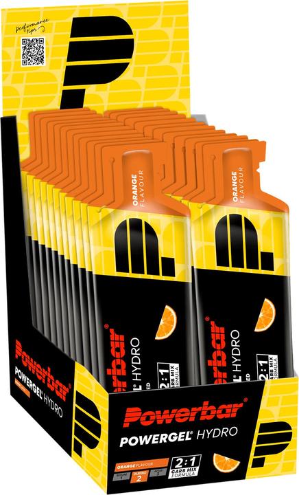 Produktbild Powerbar PowerGel Hydro (Orange, 24 Stk., 1850 g)