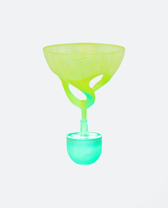 Actual product image Perfly Badminton-Schlägerset Erwachsene leuchtend - BR190 Flex Set Nite blau/gelb