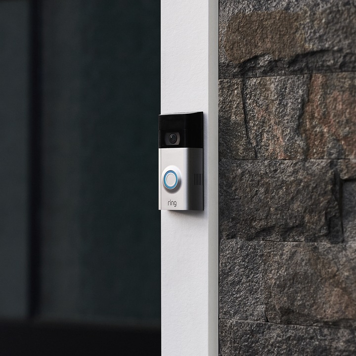Produktbild Ring Video Doorbell 2 (App, WLAN, Kabellos, Kabelgebunden)