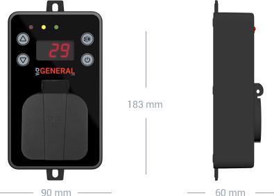 Produktbild General Life Thermostat digital GH600