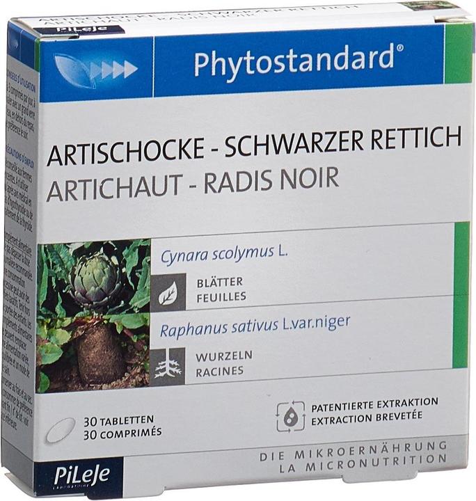 Produktbild Phytostandarts Artischocke - Schwarzer Rettich Tablette (30 Stück, Tabletten, 35 g)