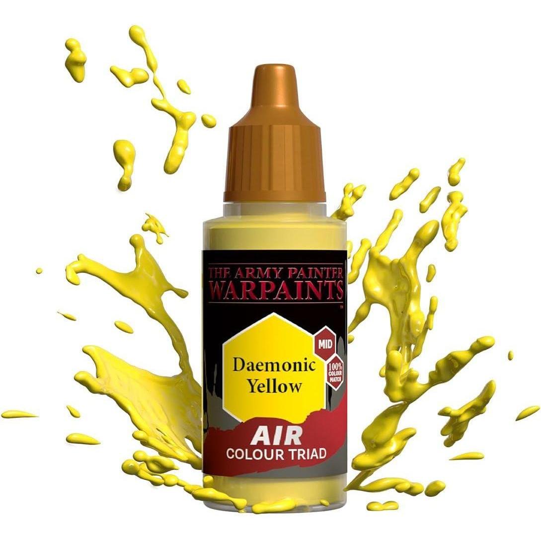 The Army Painter, Künstlerfarbe + Bastelfarbe, Daemonic Yellow - Air (Daemonic Yellow)