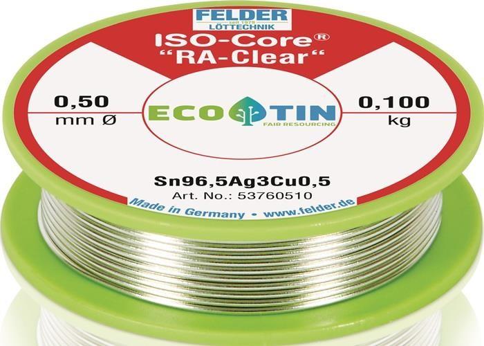 Felder Lötdraht 0,5mm 100g Sn96,5Ag3,0Cu0,5 (Soldeerdraaddispenser)