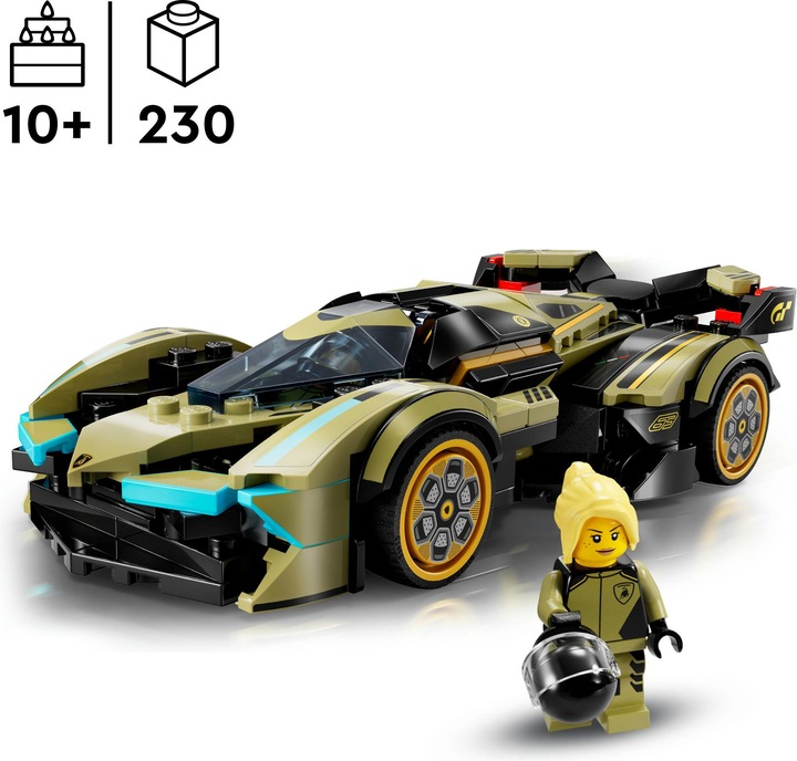 Actual product image LEGO 76923 Lamborghini Lambo V12 Vision GT super sports car (76923, LEGO Speed Champions)