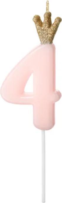 Partydeco Numero 4 (1 x)
