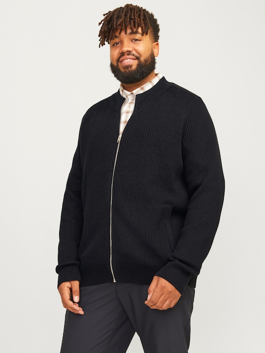 Produktbild Jack & Jones Plus Size Strickjacke Strickjacke (5XL)