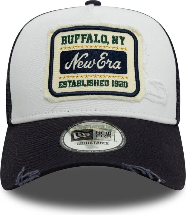 Produktbild New Era Distress Vintage Mesh Trucker Cap - BRAND PATCH (One Size)
