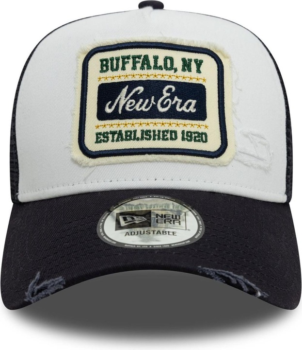 Immagine prodotto New Era Distress Vintage Mesh Trucker Cap - BRAND PATCH (Taglia unica)
