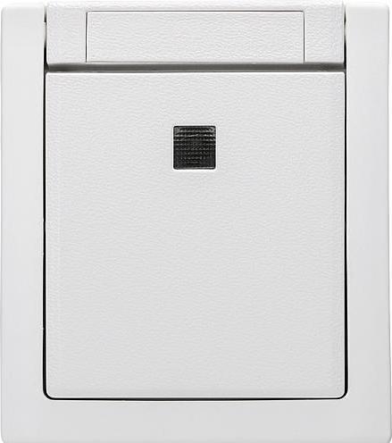 Produktbild EGB 90591163DE Pacific FR Wechselschalter beleuchtet weiss