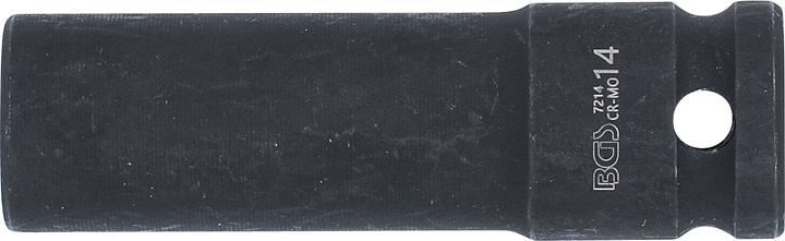 Produktbild BGS Kraft-Steckschlüssel-Einsatz Sechskant, tief Antrieb Innenvierkant 12,5 mm (1/2") SW 14 mm (14 mm)