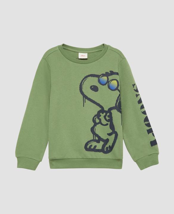 Produktbild s.Oliver Sweatshirt Sweatshirt mit Snoopy®-Print (98)