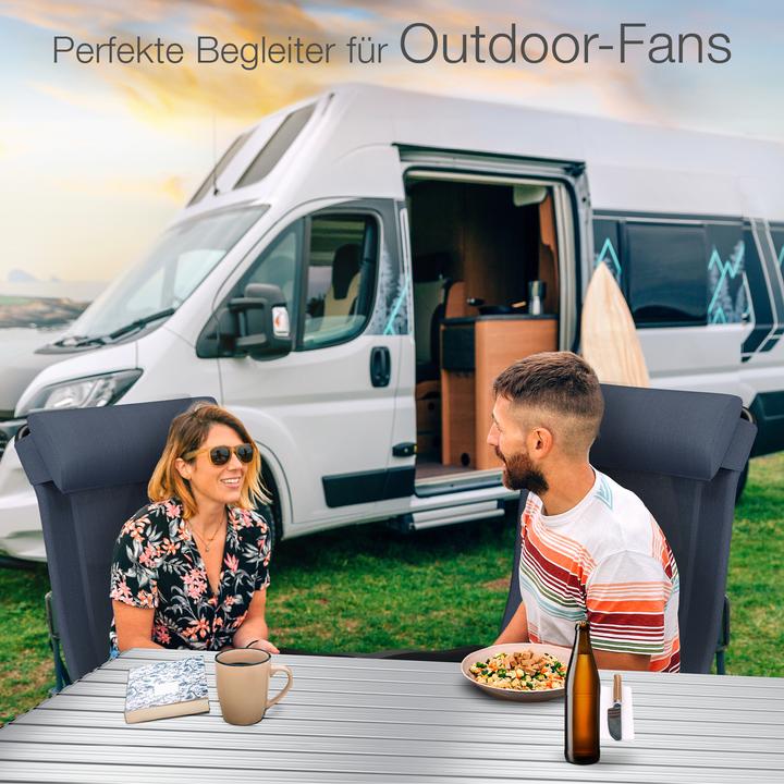 Immagine prodotto Aktivshop Klappstuhl aktiv Camping mit Beinauflage