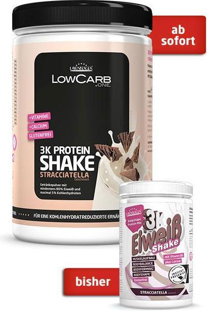 Actual product image Layenberger LowCarb.one 3K Protein Shake (360g can) (Chocolate, Mocha, 1 pcs., 360 g)